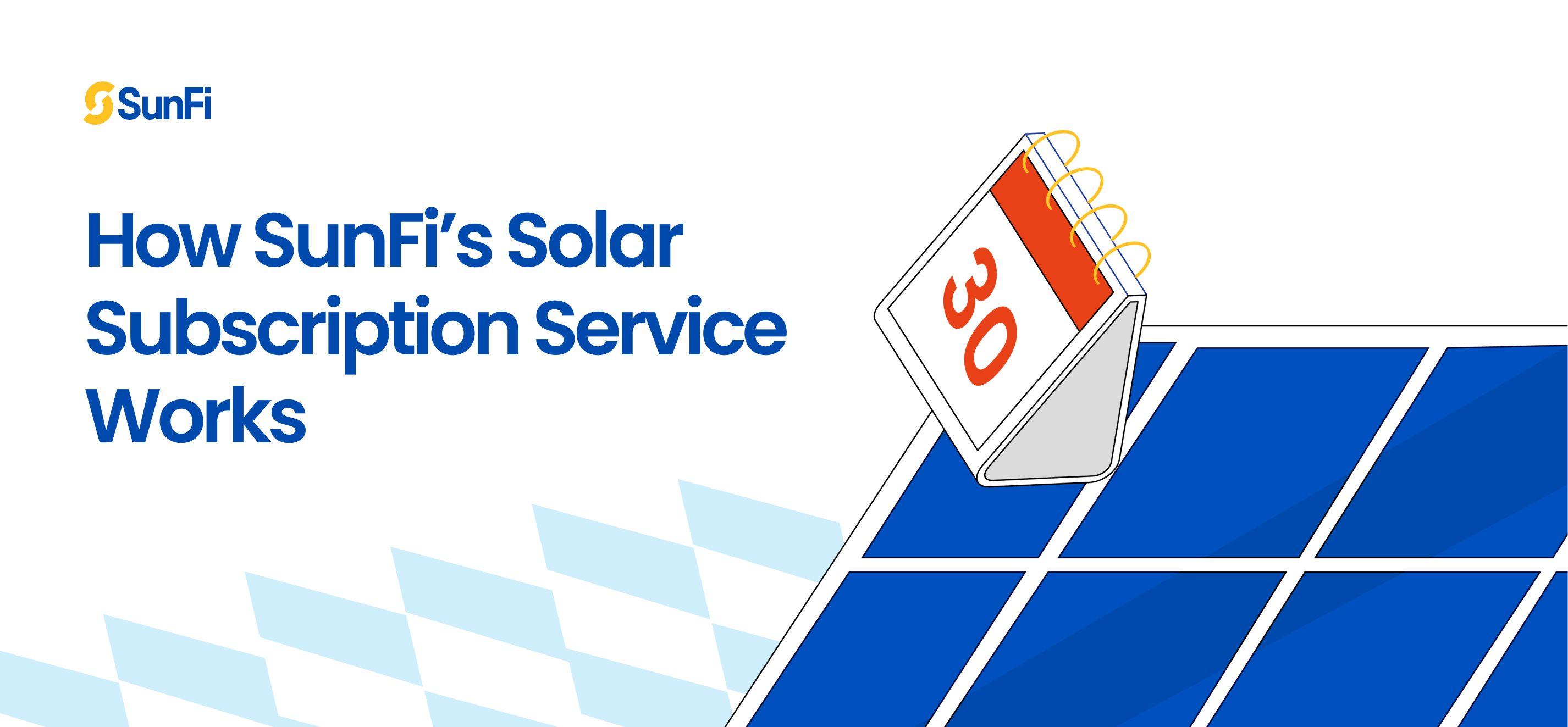 How SunFi’s Solar Subscription Service Works