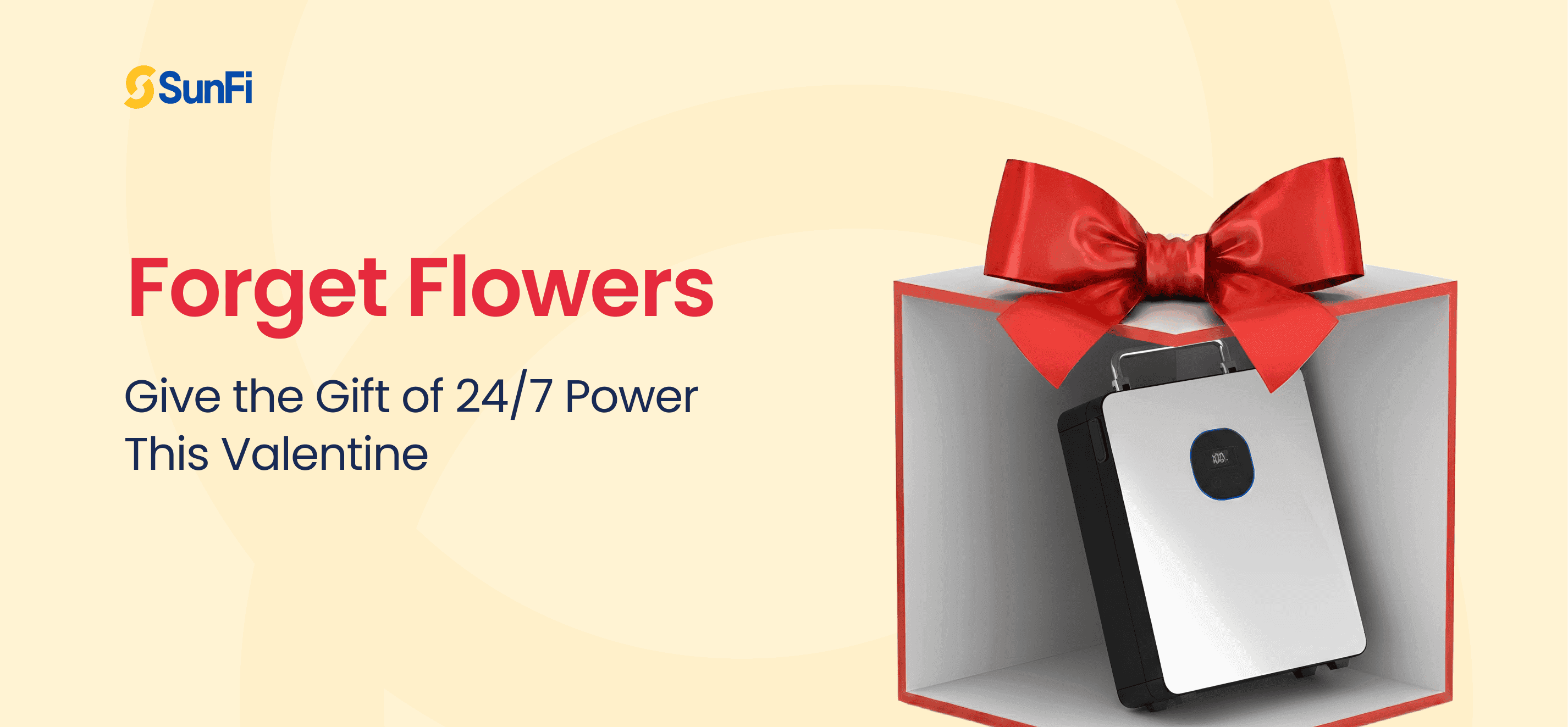 Forget Flowers; Give the Gift of 24/7 Power This Valentine