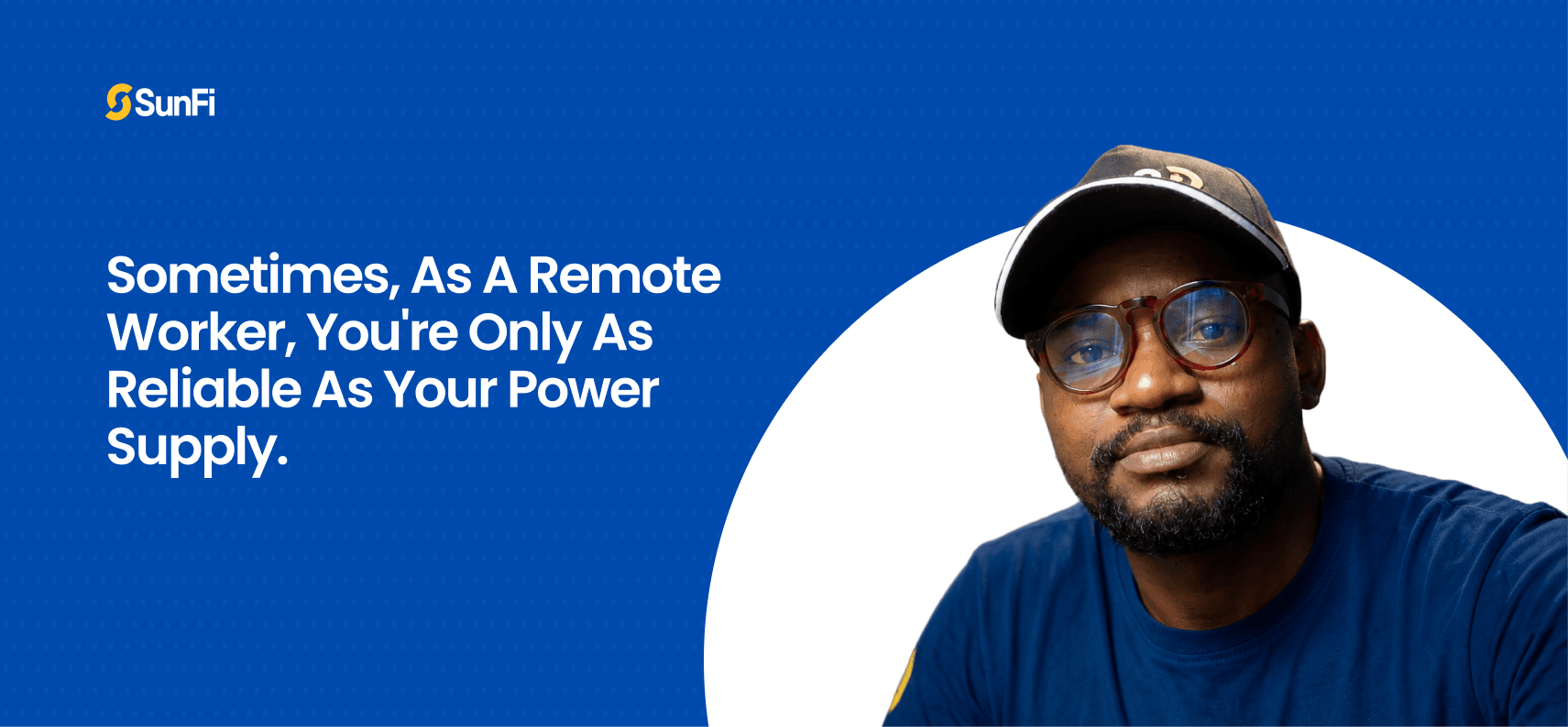 Sometimes, As a Remote Worker, You're Only As Reliable As Your Power Supply